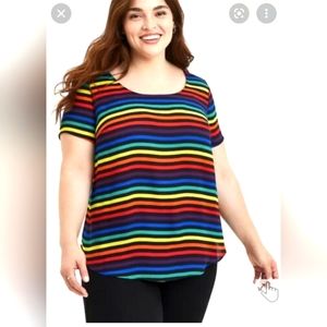 Torrid Rainbow 🌈 Blouse